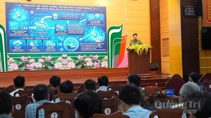 Hướng dẫn triển khai công tác giám sát an toàn thông tin và phòng, chống mã độc - Ảnh: C.H