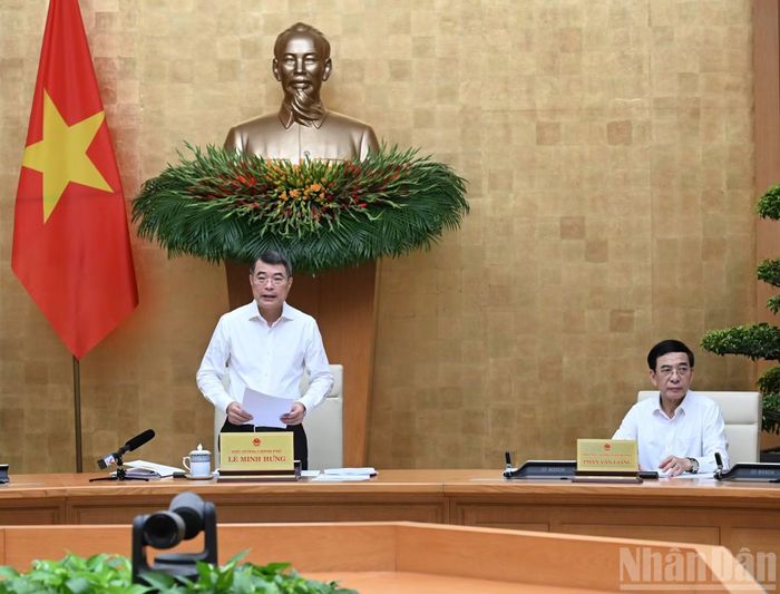 Thủ tướng Lê Minh Hưng chủ trì Phiên họp Chính phủ thường kỳ tháng 7.