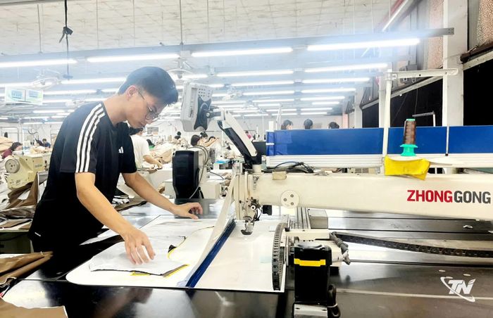 Công ty CP Đầu tư và Thương mại VietCap tối ưu hóa dây chuyền sản xuất để nâng cao năng suất, đáp ứng các đơn hàng may mặc xuất khẩu sang thị trường Nhật Bản.