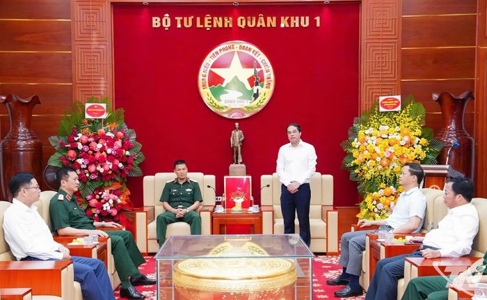 Đồng chí Bí thư Tỉnh ủy Thái Nguyên Trịnh Xuân Trường phát biểu.