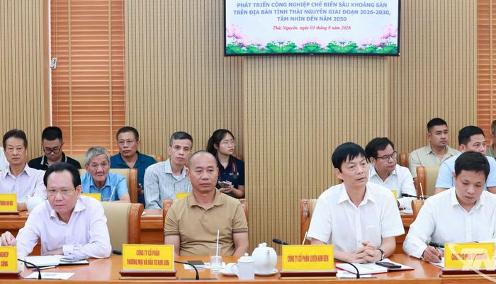 Đại diện các doanh nghiệp, đại biểu dự Hội nghị.