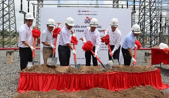 Các đơn vị tham gia nghi thức triển khai thi công dự án