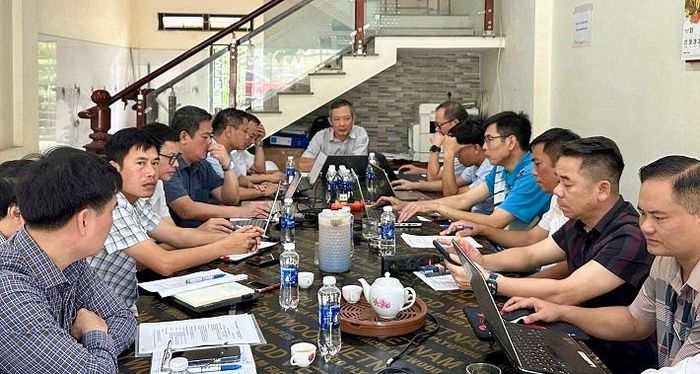 PTGĐ EVNNPT Nguyễn Ngọc Tân chủ trì cuộc họp, rà soát tiến độ thực hiện Dự án