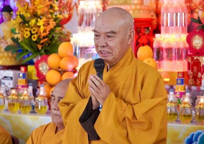 Hòa thượng Thích Nhựt Hỷ ban đạo từ