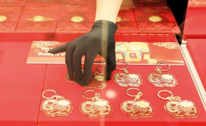 Về cơ bản, xu hướng của giá vàng trong nước vẫn sẽ bám sát diễn biến của giá vàng thế giới. Ảnh: An Thư