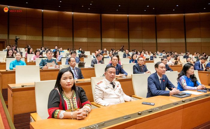 Các đại biểu dự phiên họp. Ảnh: Lâm Hiển
