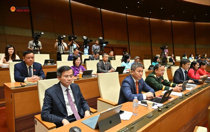 Các đại biểu dự phiên họp. Ảnh: Quang Khánh