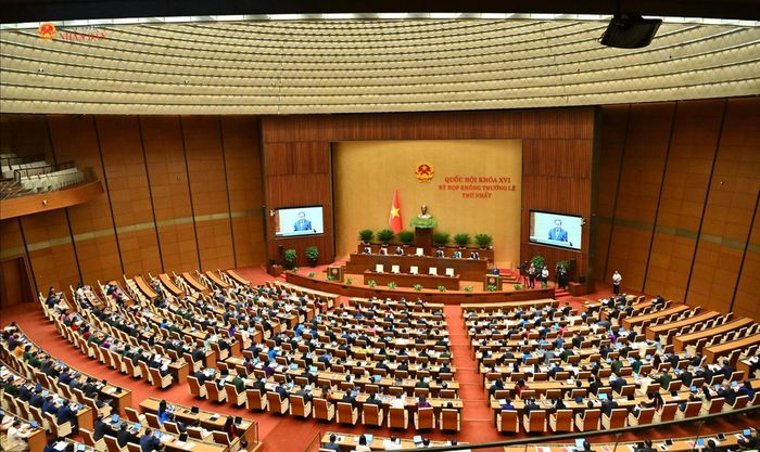 Quang cảnh phiên khai mạc Kỳ họp. Ảnh: Phạm Thắng