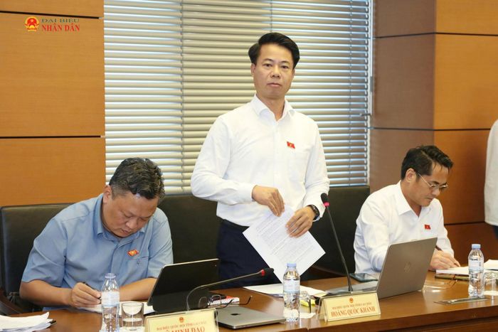 ĐBQH Hoàng Quốc Khánh (Lai Châu) phát biểu