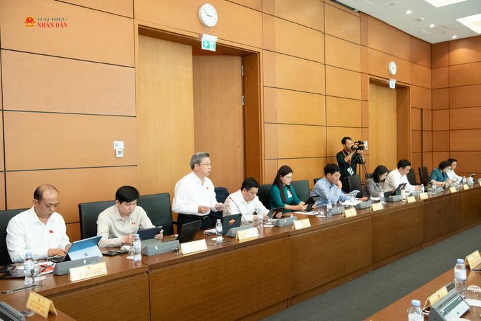 Các đại biểu tại phiên thảo luận tổ