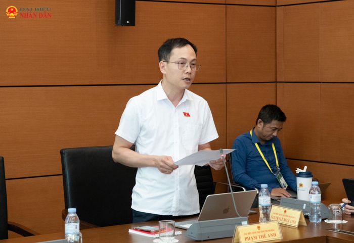 ĐBQH Phạm Thế Anh (Thanh Hóa) phát biểu