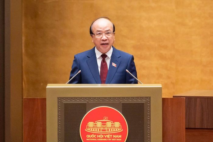 Chủ nhiệm Ủy ban Pháp luật và Tư pháp của Quốc hội Phan Chí Hiếu. Ảnh: Media Quốc hội.