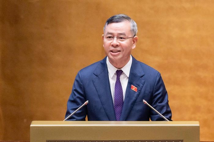Bộ trưởng Tài chính Ngô Văn Tuấn. Ảnh: Media Quốc hội.