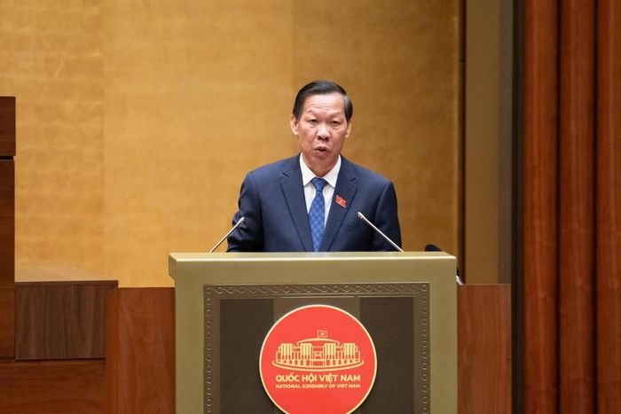 Chủ nhiệm Ủy ban Kinh tế và Tài chính Phan Văn Mãi. Ảnh: Media Quốc hội.