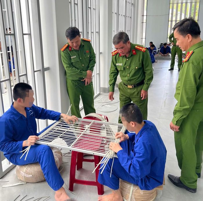 Đào tạo nghề miễn phí cho các học viên cai nghiện.