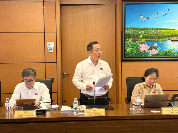 Đại biểu Đào Chí Nghĩa đề nghị chỉnh lý theo hướng quy định rõ hành vi bị cấm là cung cấp, bán hoặc phân phối khí N₂O để hít trực tiếp nhằm mục đích giải trí.