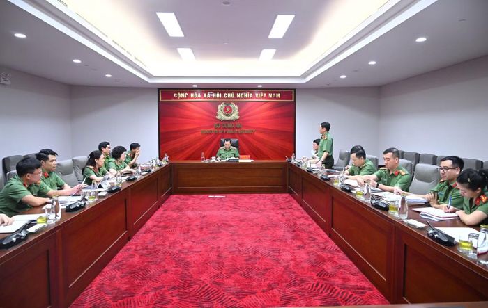 Toàn cảnh cuộc họp.