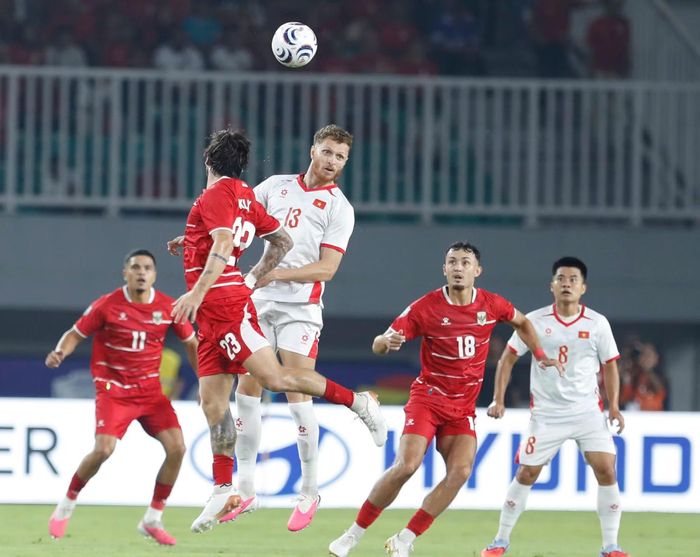 Đội bóng áo trắng có chiến thắng quan trọng trước Indonesia. Ảnh: CTV.