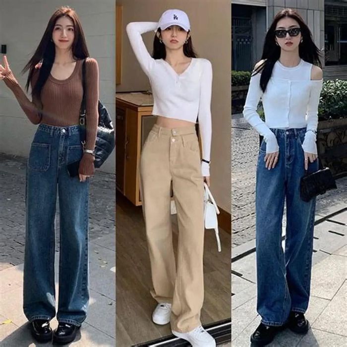 Áo thun và quần jeans là bộ đôi vừa trẻ trung vừa phù hợp môi trường công sở. (Ảnh: Minh họa)