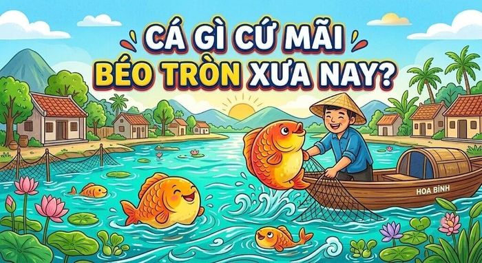 Cá gì cứ mãi béo tròn xưa nay? ( Ảnh minh họa )