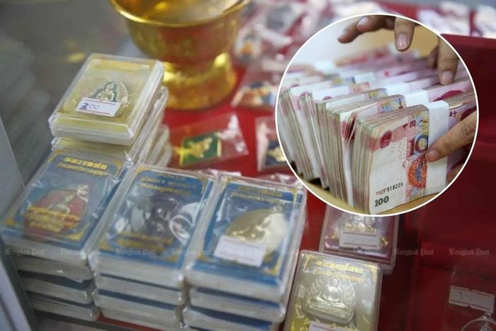 Cơn sốt bùa hộ mệnh Thái Lan trở thành phương tiện để các tổ chức tội phạm ngầm tích lũy tài sản và rửa tiền. (Ảnh: Bangkok Post)