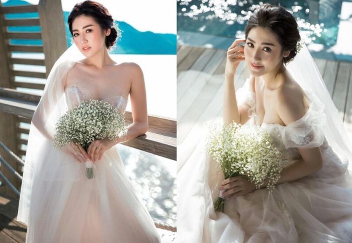 Năm 2018, khi đang ở đỉnh cao sự nghiệp, Tú Anh bất ngờ lên xe hoa ở tuổi 25. Ông xã của nàng hậu là doanh nhân Gia Lộc làm trong ngành xây dựng, kém vợ 1 tuổi.