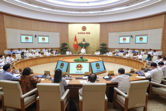 Quang cảnh phiên họp. (Ảnh: VGP)