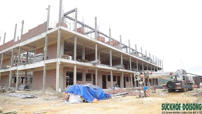 Các hạng mục công trình đang được thi công gấp rút, đưa vào sử dụng trước ngày 30/8.