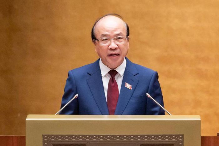 Chủ nhiệm Ủy ban Pháp luật và Tư pháp của Quốc hội Phan Chí Hiếu. Ảnh: Media Quốc hội