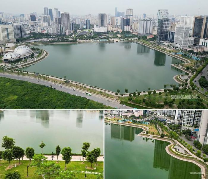 Toàn cảnh Công viên An Hòa rộng khoảng 28 ha. Ảnh: T. Anh
