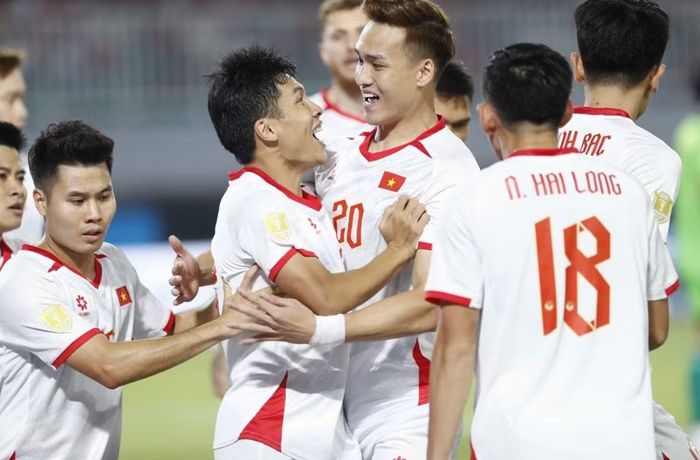 ĐT Việt Nam thắng ĐT Indonesia 3-0. Ảnh: VFF.