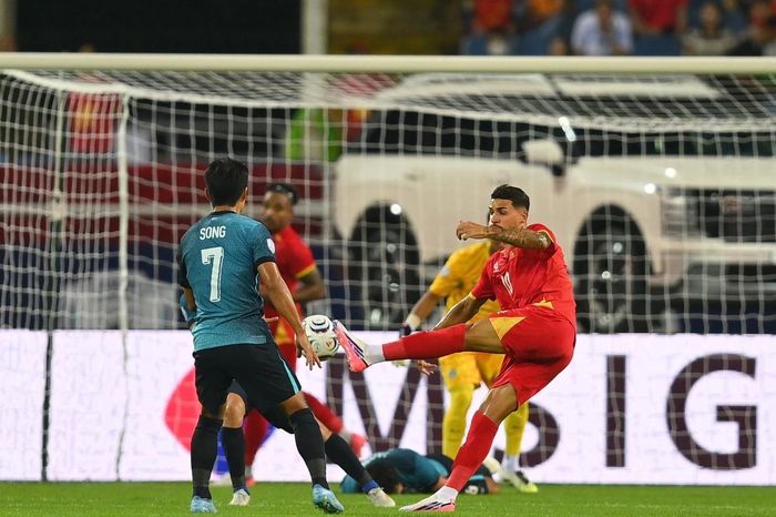 Singapore là đối thủ khó chịu ở bảng A. Ảnh: Minh Chiến.