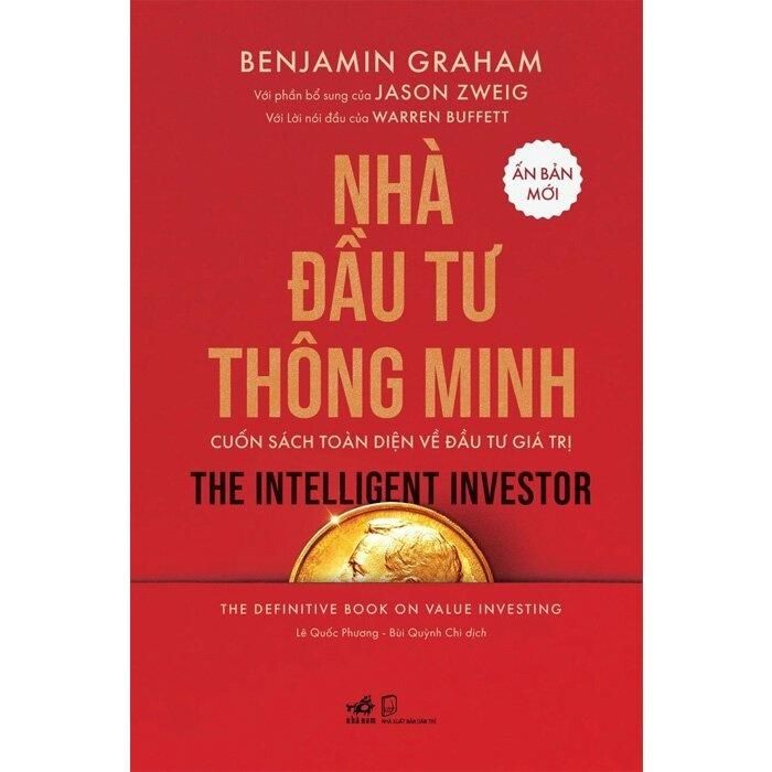 Cuốn sách "The Intelligent Investor" của Benjamin Graham được bán tại Việt Nam, với tên gọi Nhà đầu tư thông minh. Ảnh: Netabooks. 