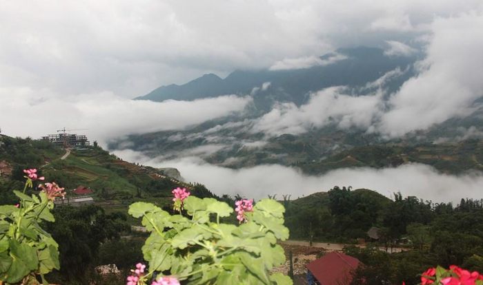 Mây ở Sa Pa. Ảnh: Thảo Chi