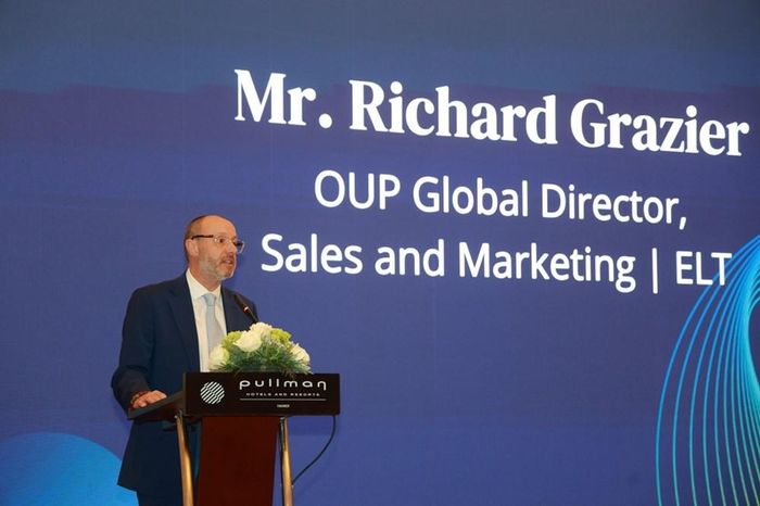 Ông Richard Grazier - Giám đốc Kinh doanh và Tiếp thị Toàn cầu NXB Đại học Oxford