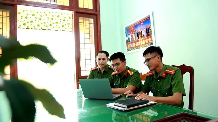 Công an xã Phước Giang ứng dụng AI để xây dựng các sản phẩm tuyên truyền pháp luật trên nền tảng số