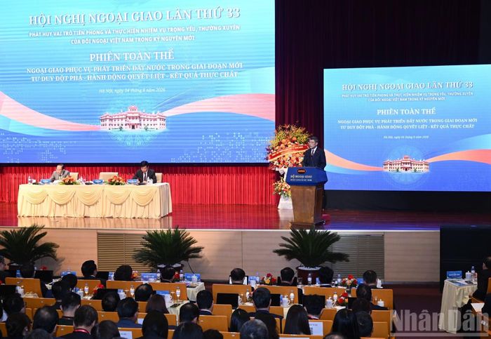 Thủ tướng Chính phủ Lê Minh Hưng phát biểu chỉ đạo tại phiên toàn thể.