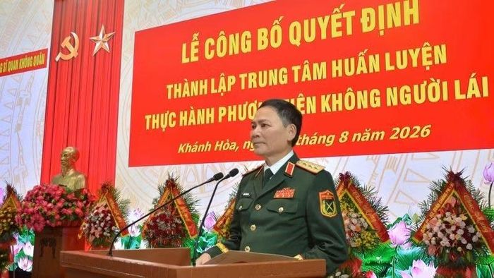 Thượng tướng Phạm Trường Sơn phát biểu chỉ đạo.
