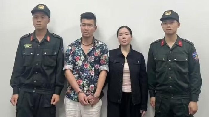 Bị can Nguyễn Thị Mai Anh và Lê Văn Đông. (Ảnh: Bộ Công an)
