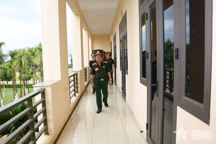 Ban giám khảo chấm thi tại các cơ quan, đơn vị thuộc Lữ đoàn Đặc công bộ 198.