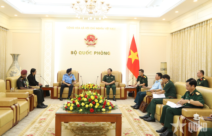 Quang cảnh buổi tiếp.