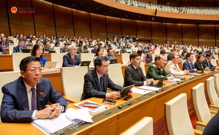 Chủ tịch Quốc hội Trần Thanh Mẫn phát biểu khai mạc Kỳ họp.