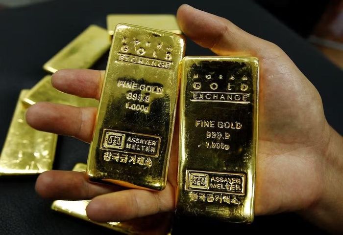 Giá vàng thế giới giao dịch trong biên độ hẹp. Ảnh: Reuters.