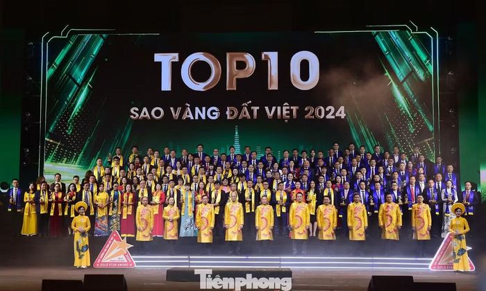 TOP 10 Sao Vàng đất Việt 2024.