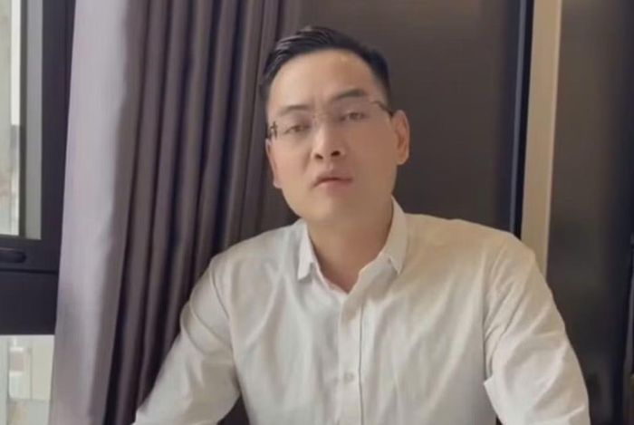 Hồ Văn Khoa xuất hiện trong video. Ảnh cắt từ video.
