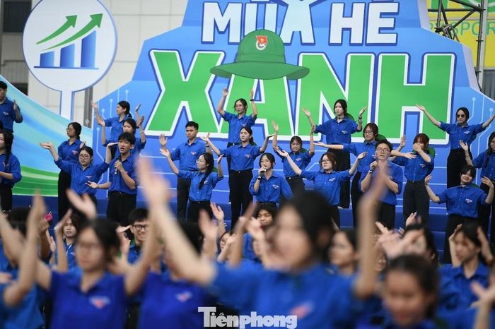 Tuổi trẻ Thủ đô tham gia chiến dịch Mùa hè xanh 2026. Ảnh: Dương Triều