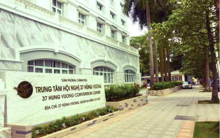 Trung tâm hội nghị 37 Hùng Vương, Hà Nội (Ảnh tư liệu: Nhà khách Chính phủ).
