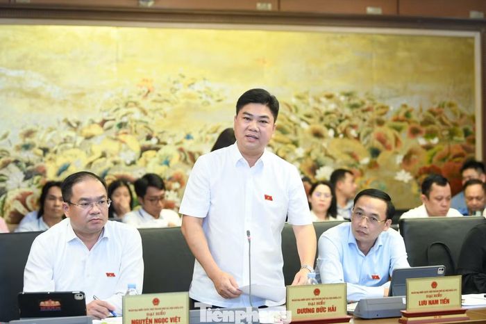 Đại biểu Dương Đức Hải. (Ảnh: Như Ý) 