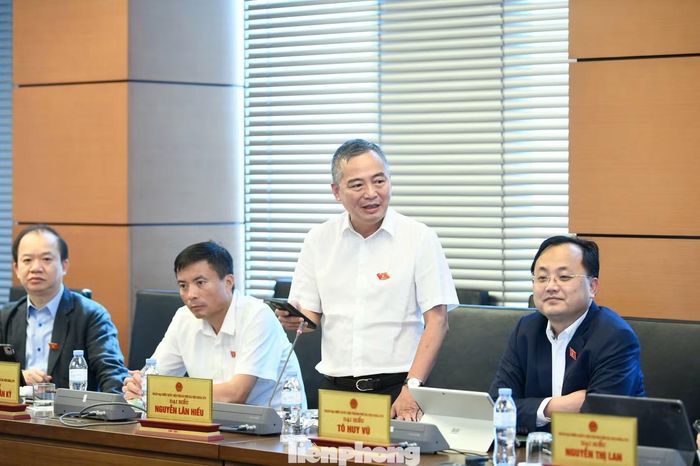  Đại biểu Nguyễn Lân Hiếu. (Ảnh: Như Ý) 