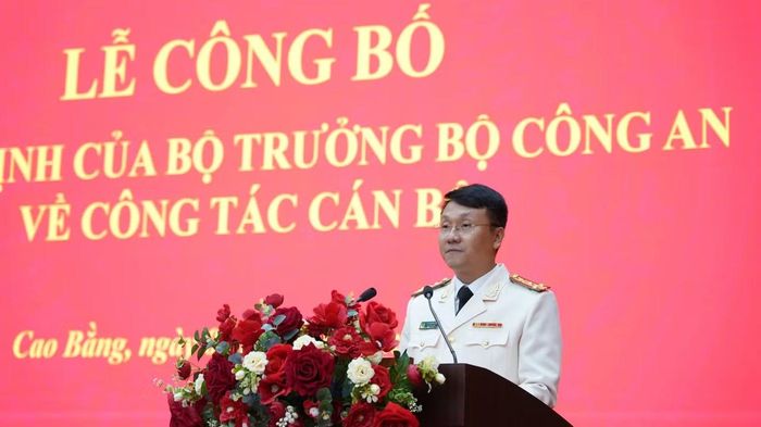 Phó Giám đốc Công an tỉnh Cao Bằng Lê Hồng Giang.